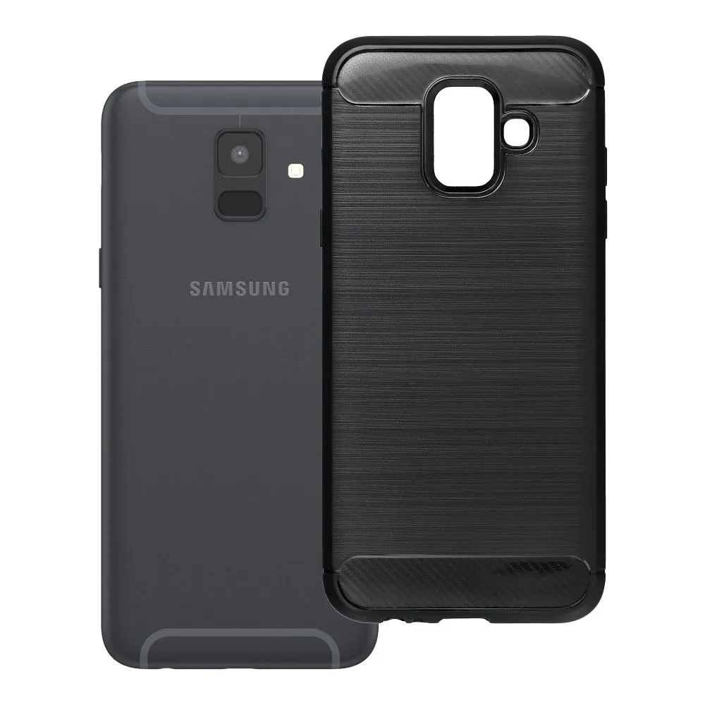 Case passend für Samsung A6 ( A6 2018 ) Carbon 2.0 black
