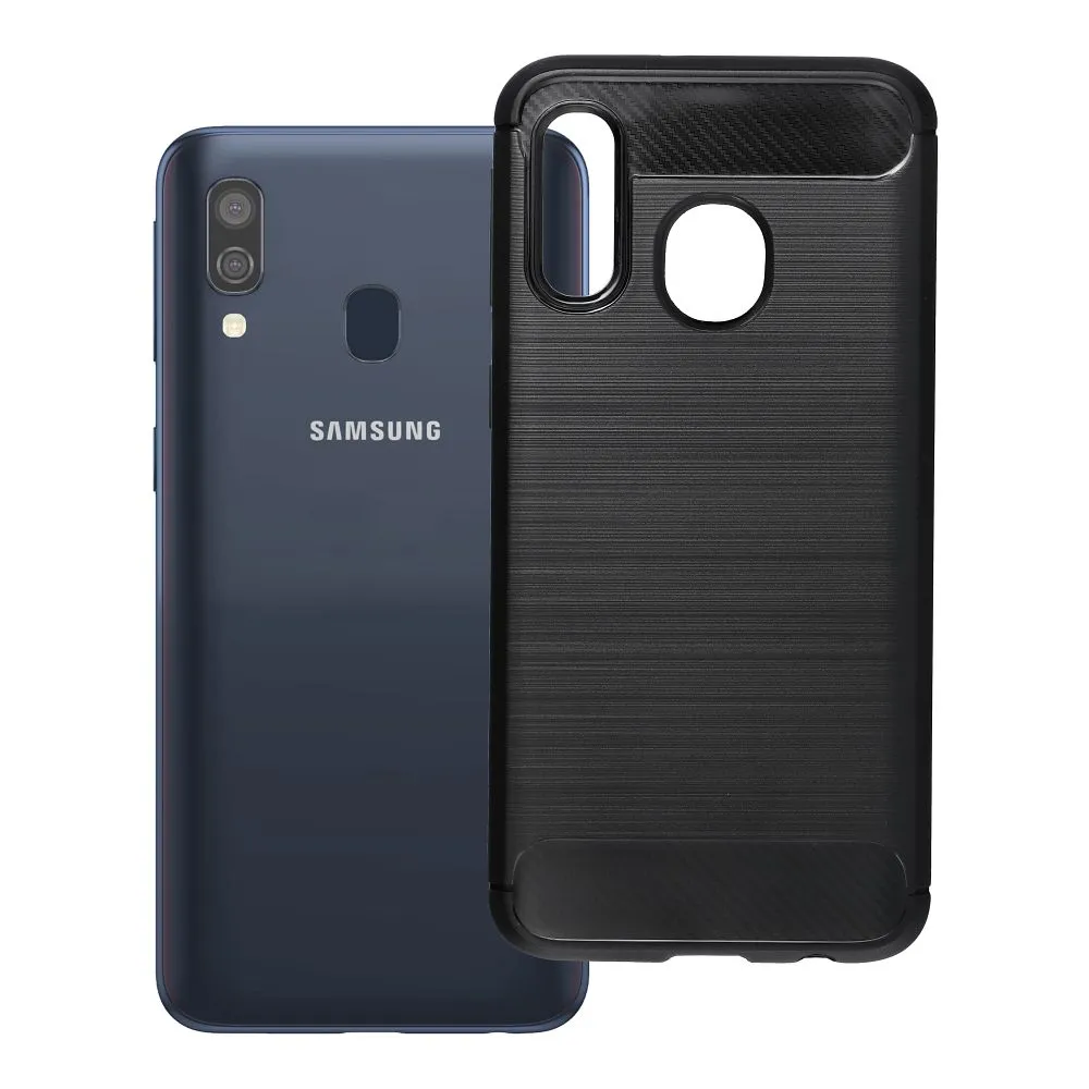 Case passend für Samsung A40 Carbon 2.0 black