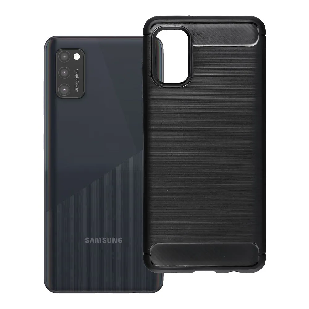 Case passend für Samsung A41 Carbon 2.0 black