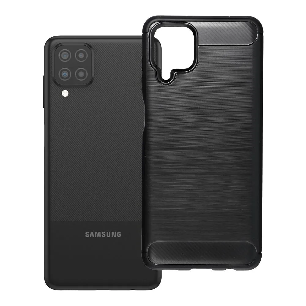 Case passend für SAMSUNG A12 Carbon 2.0 black