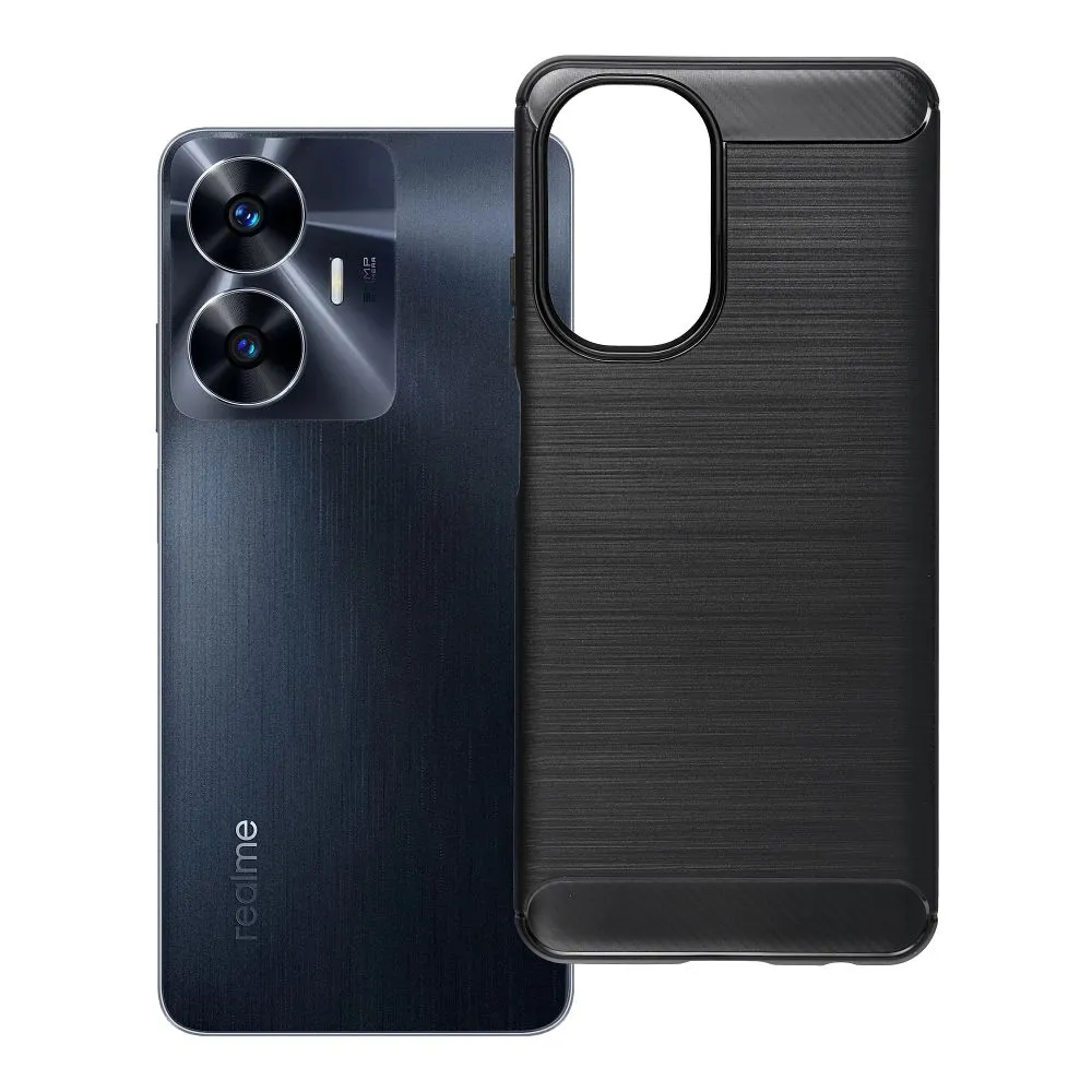 Case passend für Realme C55 Carbon 2.0 black