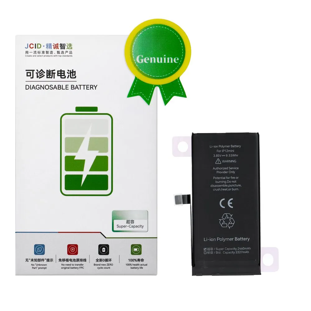 JCID Diagnosable Genuine Battery passend für iPhone 12 MINI(high capacity)