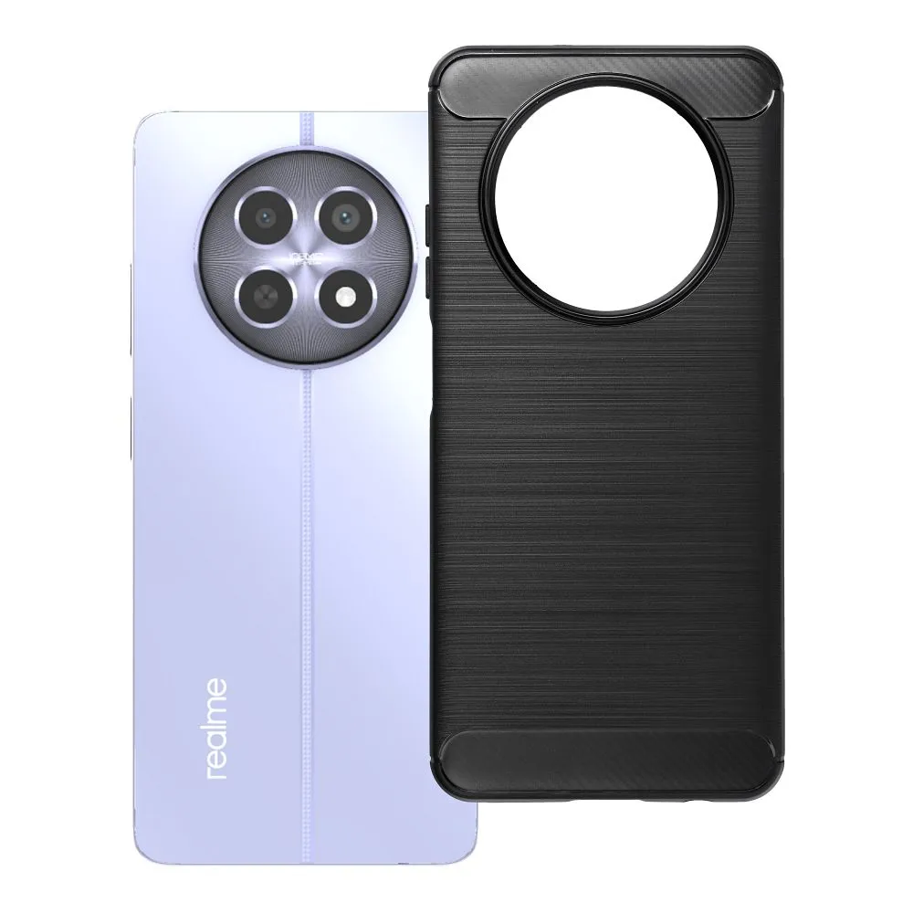 Case passend für Realme 12 5G Carbon 2.0 black