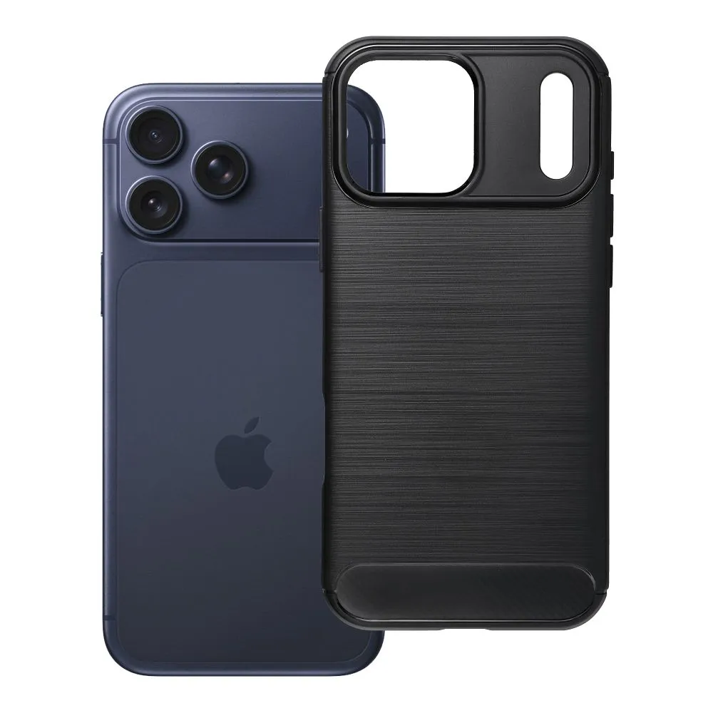 Case passend für iPhone 17 Pro Max / 18 Pro Max (low camera edge) Carbon 2.0 black