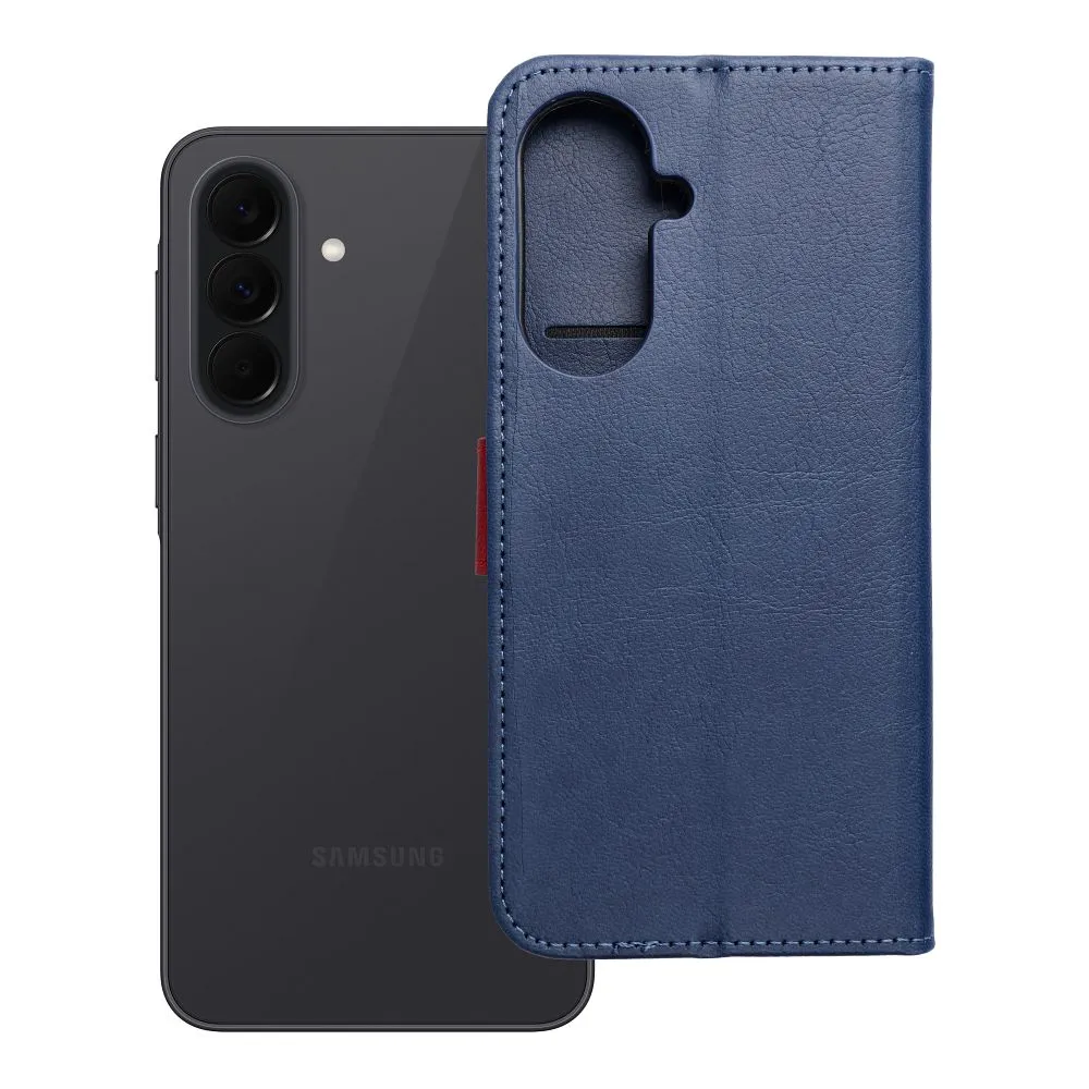 Flip case passend für Samsung A37 Split Book navy and red