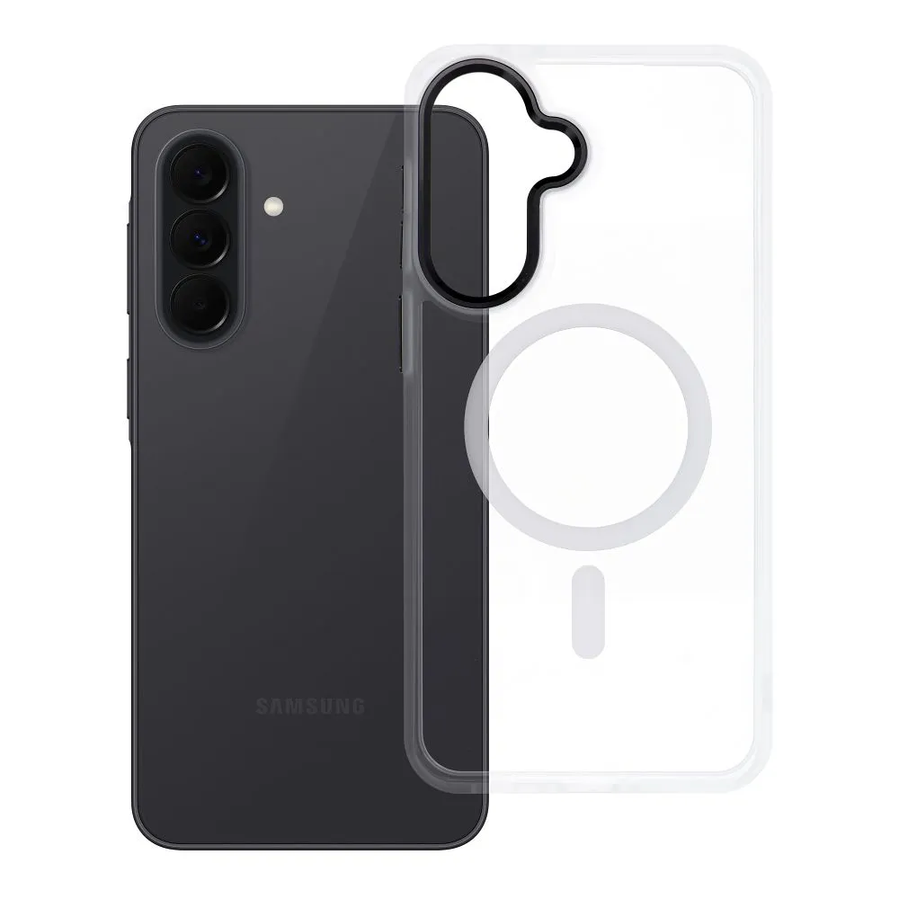 ROAR MAG BUMPER hoesje compatibel met MagSafe voor Samsung A37 wit