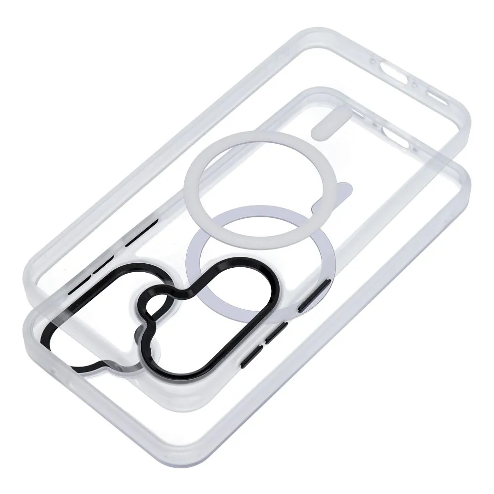 ROAR MAG BUMPER hoesje compatibel met MagSafe voor Samsung A37 wit