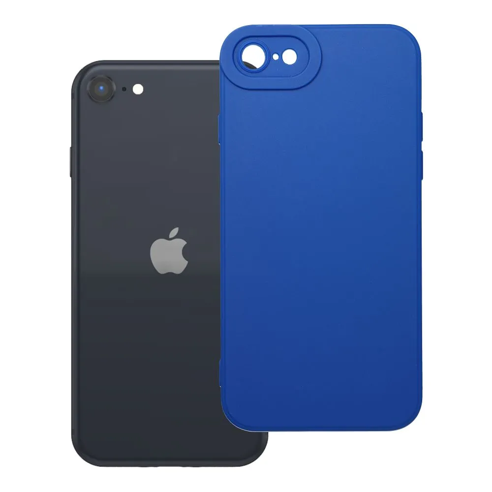 Case passend für iPhone 7 / 8 / SE 2020 / SE 2022 Matt 2.0 blue