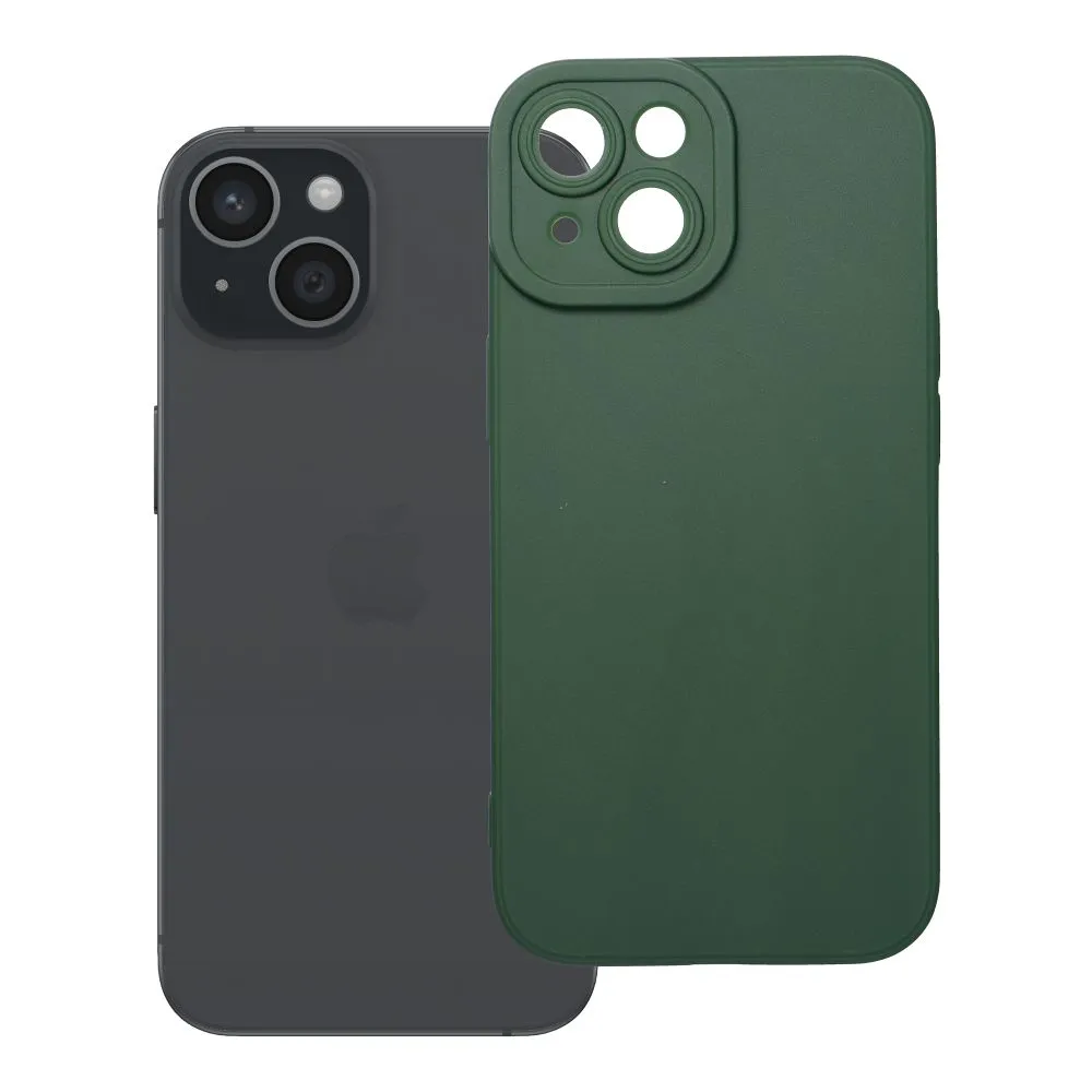Case passend für iPhone 15 Matt 2.0 dark green