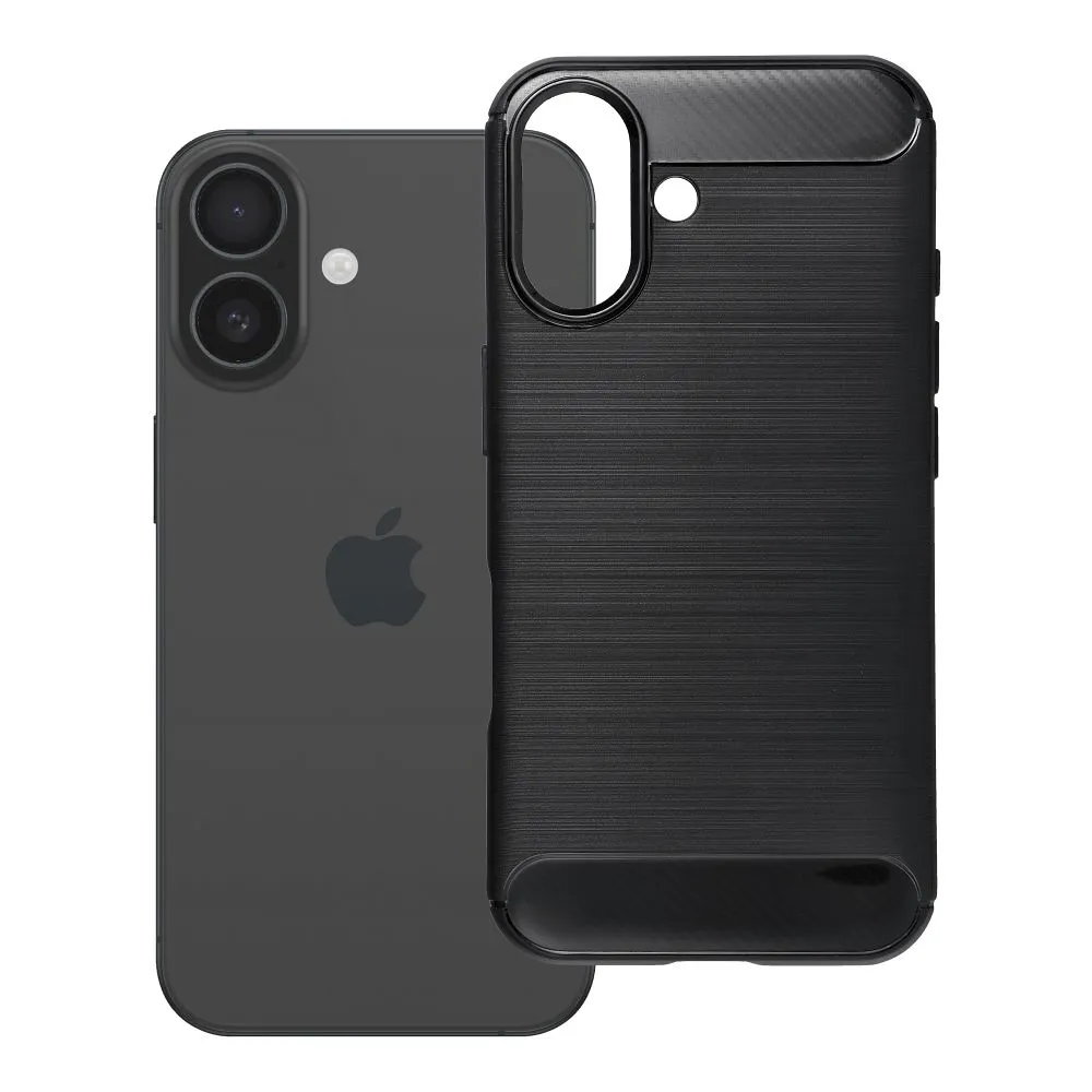 Case passend für iPhone 16 Carbon 2.0 black