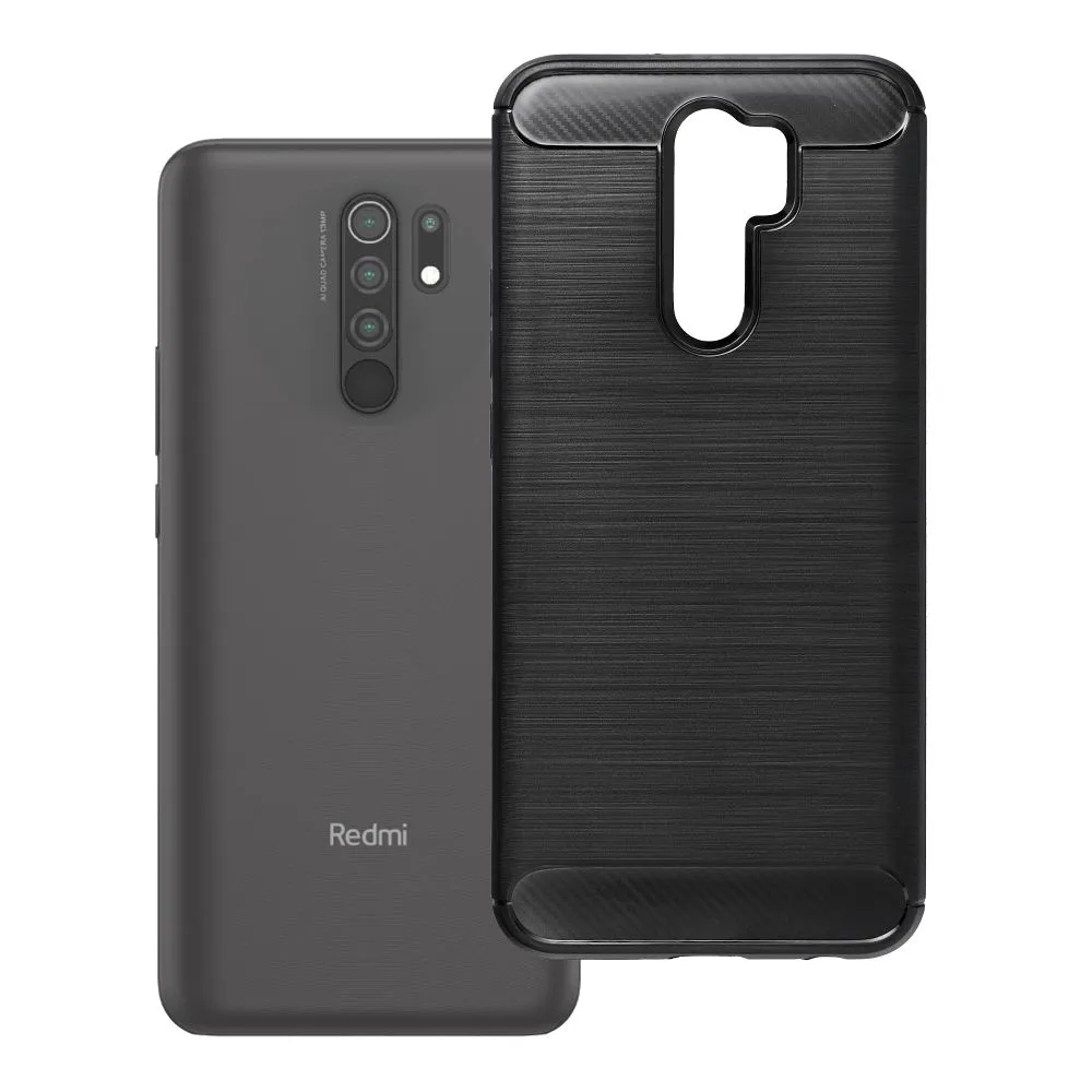 Case passend für Xiaomi Redmi 9 Carbon 2.0 black