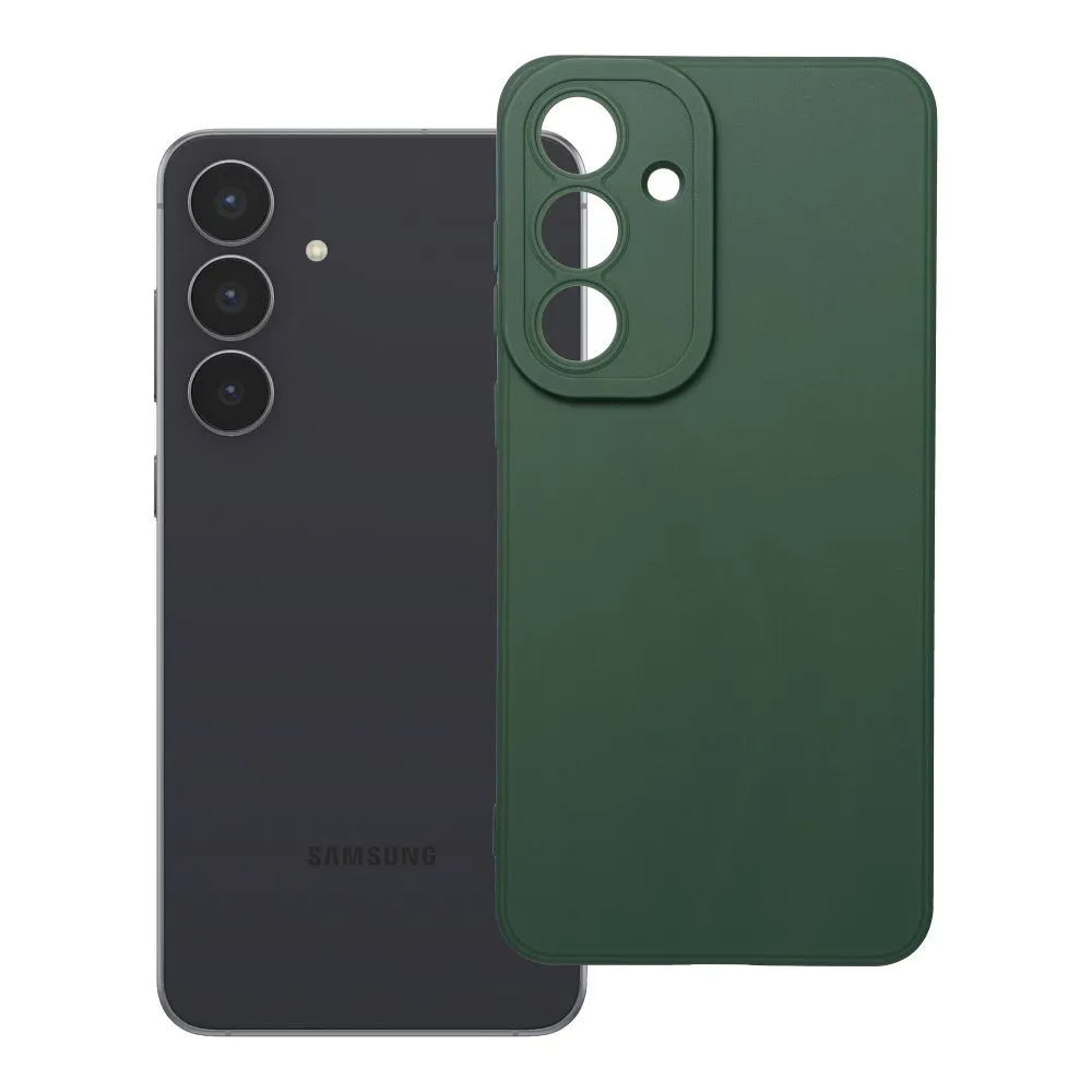 Case passend für Samsung S25 FE Matt 2.0 dark green