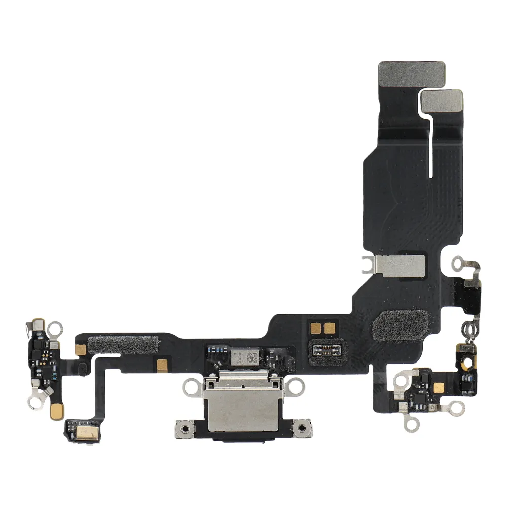 Charging flex USB passend für IPHONE 15 black (pulled)