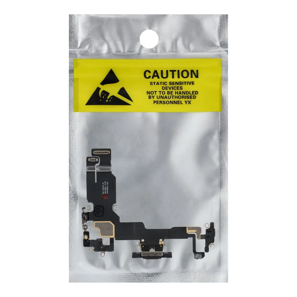Charging flex USB passend für IPHONE 15 black (pulled)