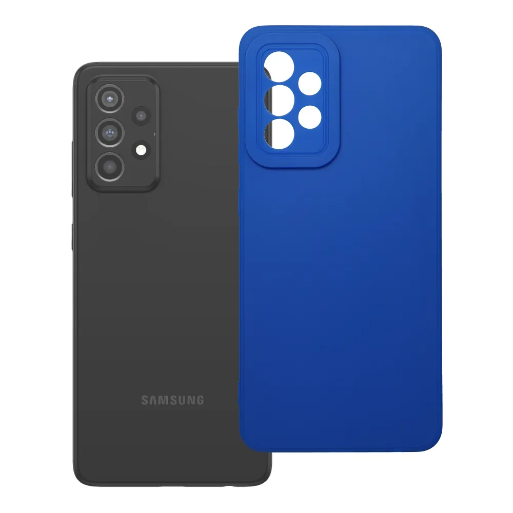 Case passend für Samsung A52 5G / A52 LTE ( 4G ) / A52S Matt 2.0 blue