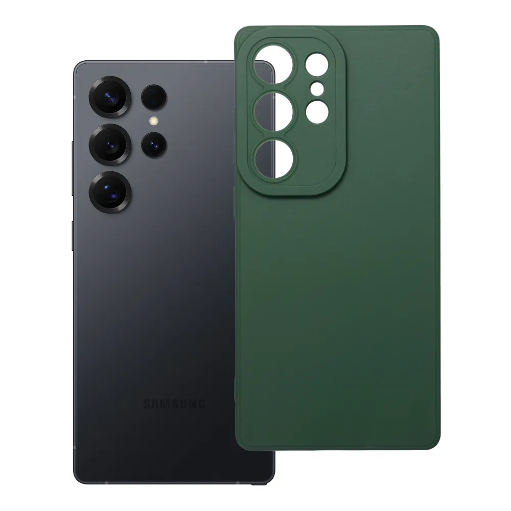 Case passend für Samsung S25 ULTRA Matt 2.0 dark green