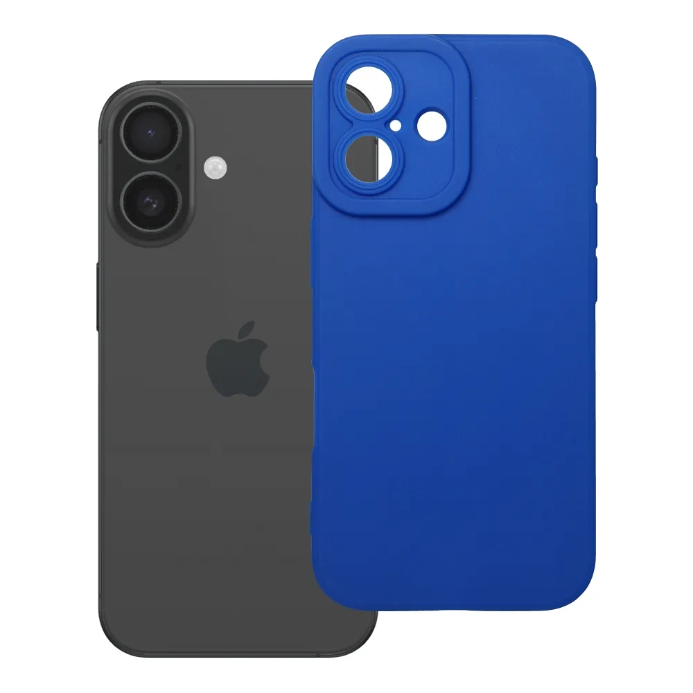 Case passend für iPhone 16 Matt 2.0 blue