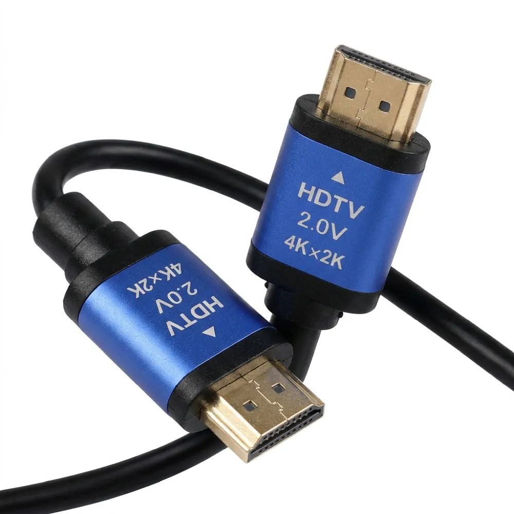 Cable HDMI 2.0 Blue Star 4K 120Hz - High Speed, HDR, ARC, Ethernet, AWM, 18Gbps 3 m black