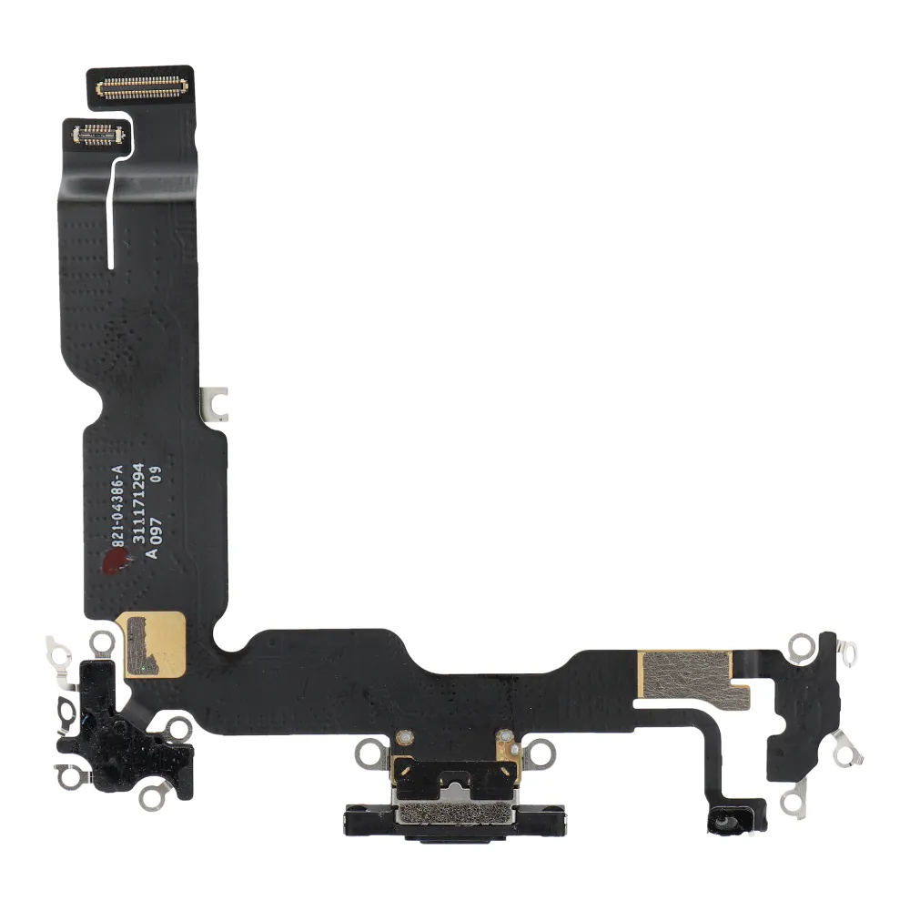 Charging flex USB passend für IPHONE 15 Plus black (pulled)