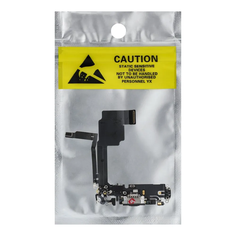 Charging flex USB passend für IPHONE 15 Pro black (pulled)
