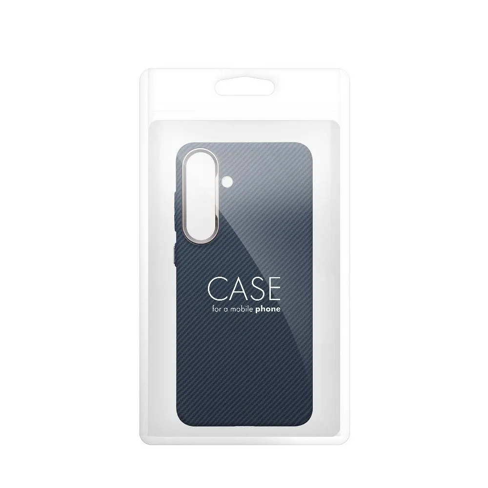 Case passend für Samsung A27 KEVLAR kompatibel mit MagSafe blue