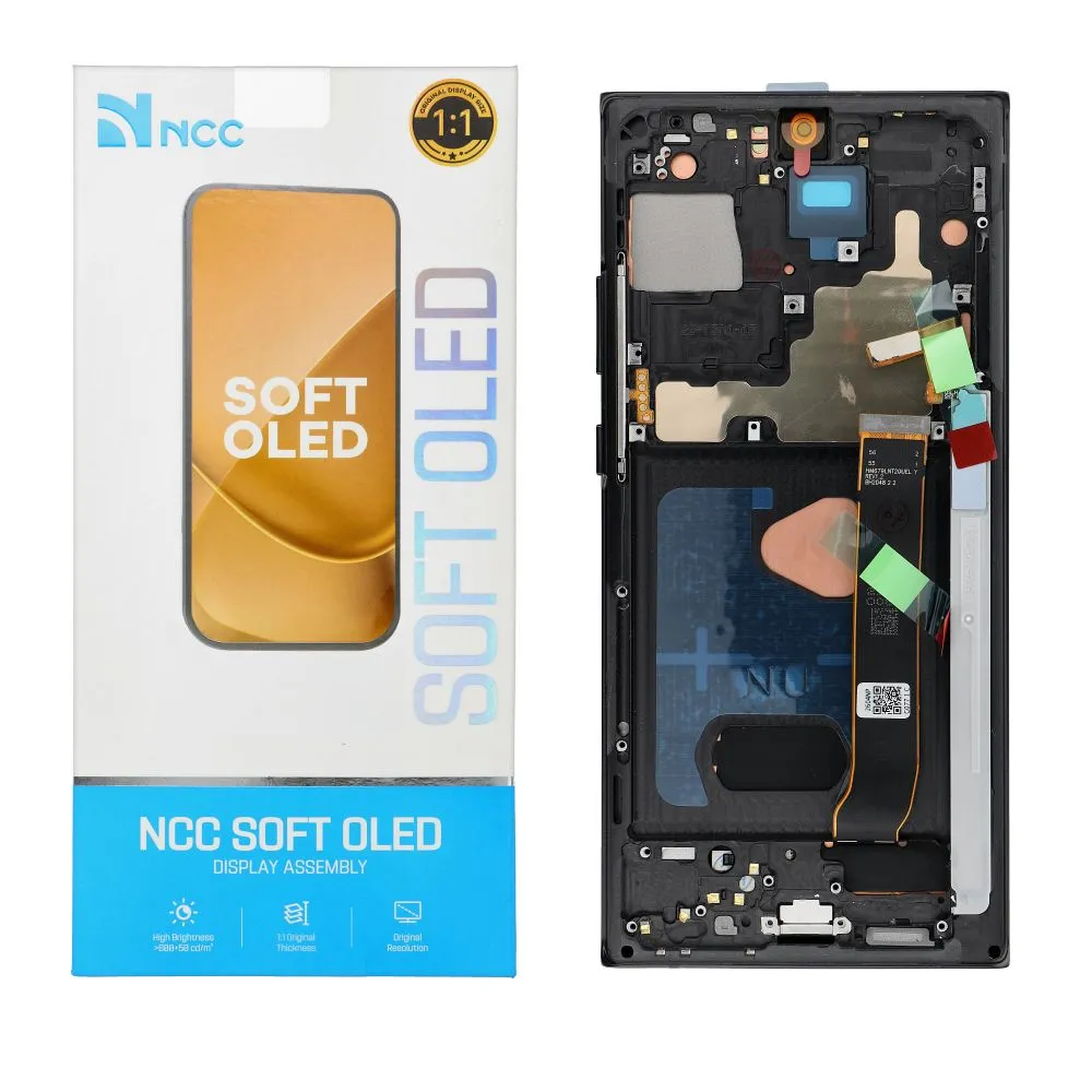 NCC LCD Display passend für SAMSUNG Note 20 Ultra N986 Soft Oled