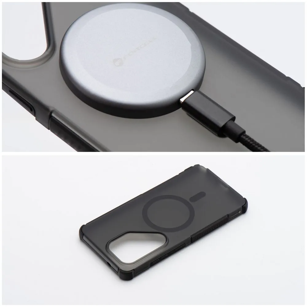 Case passend für Samsung S26 Forcell F-Protect BumperX Premium kompatibel mit MagSafe black