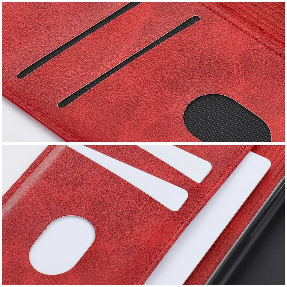 Flip case passend für Samsung A27 Cubic Book red