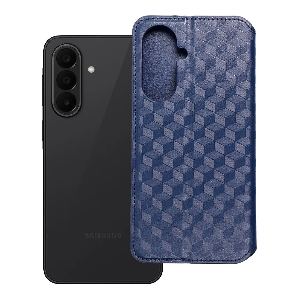 Flip case passend für Samsung A27 Cubic Book blue