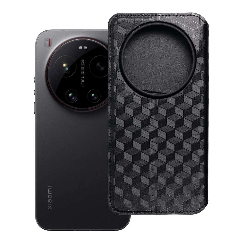 Flip case passend für Xiaomi 17 ULTRA Cubic Book black