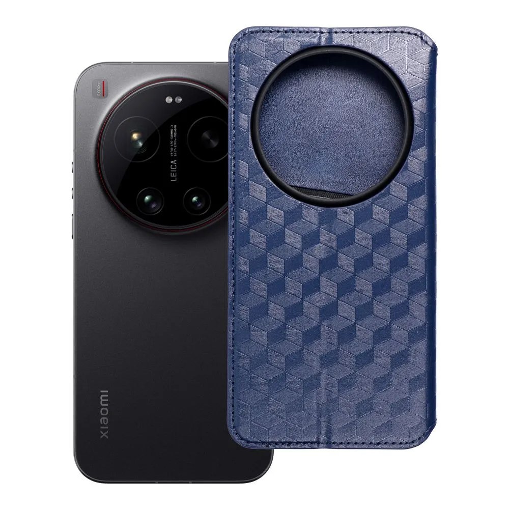 Flip case passend für Xiaomi 17 ULTRA Cubic Book blue