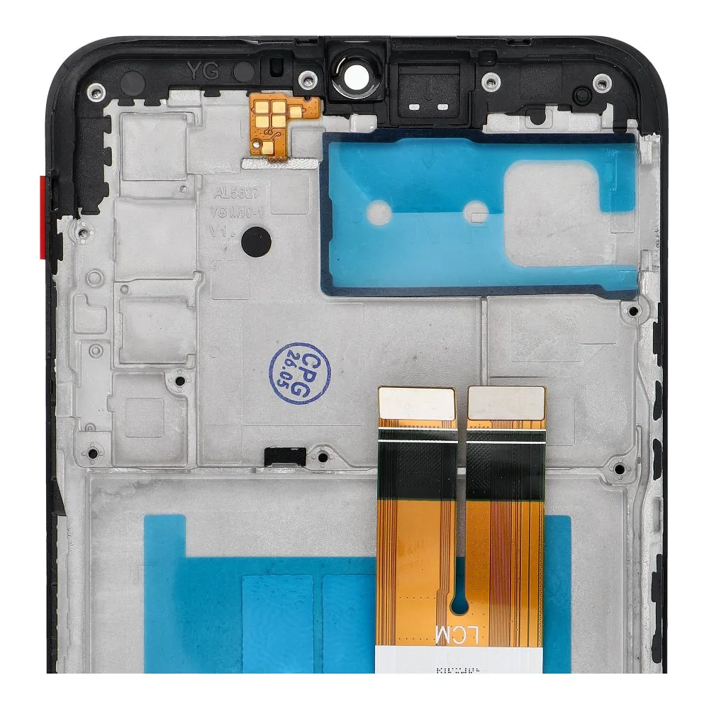 FixCell LCD Display passend für SAMSUNG A03s OEM with frame