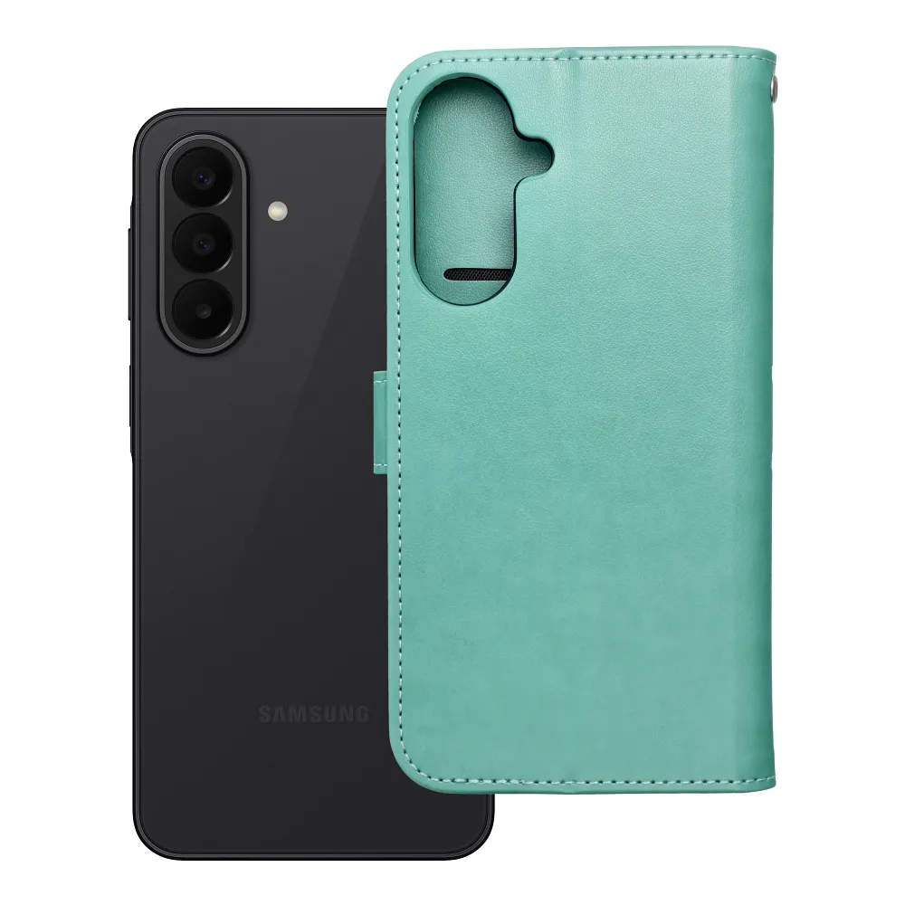 MEZZO Book Case passend für SAMSUNG A27 Mandala grün