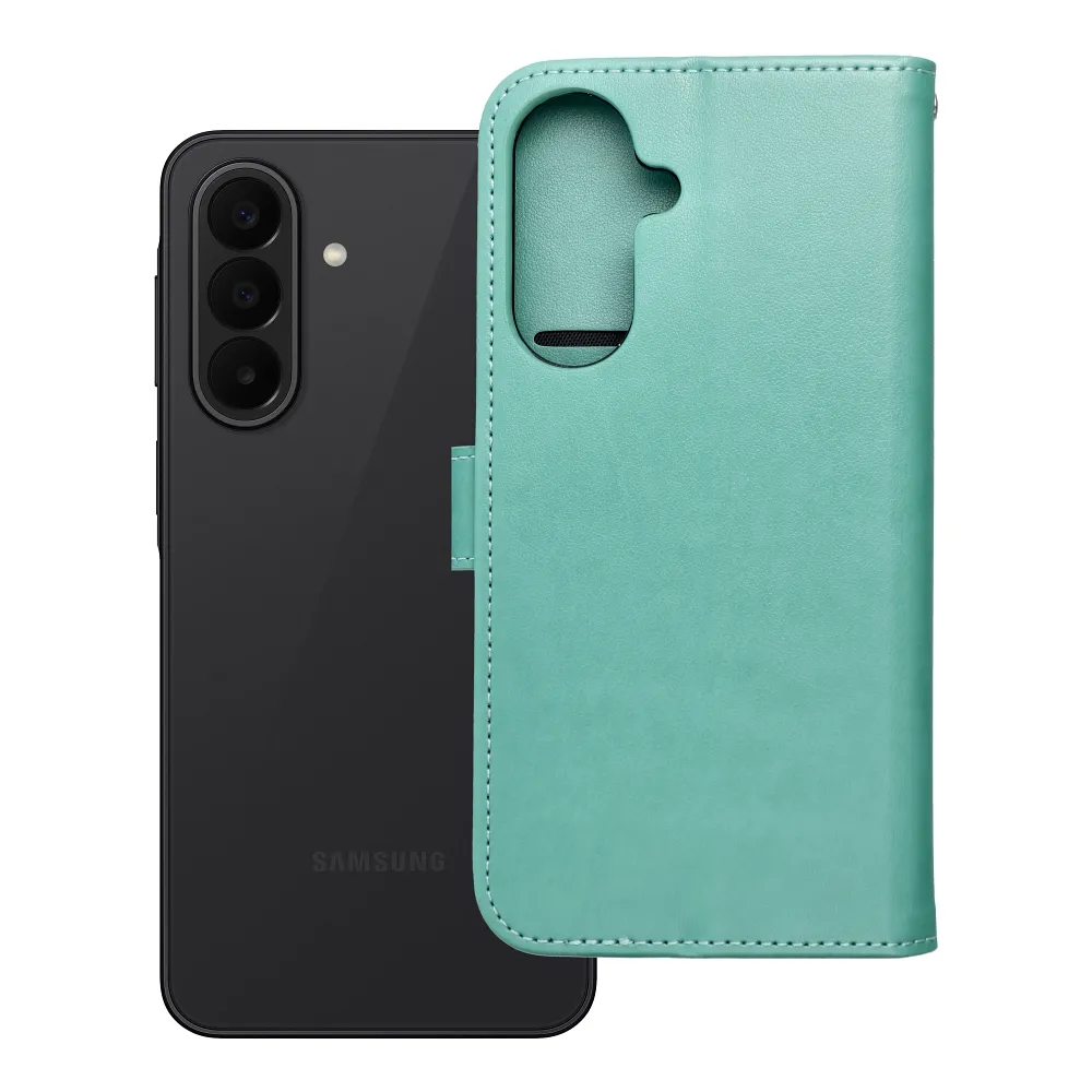MEZZO Book Holster passend für SAMSUNG A27 Traumfänger grün
