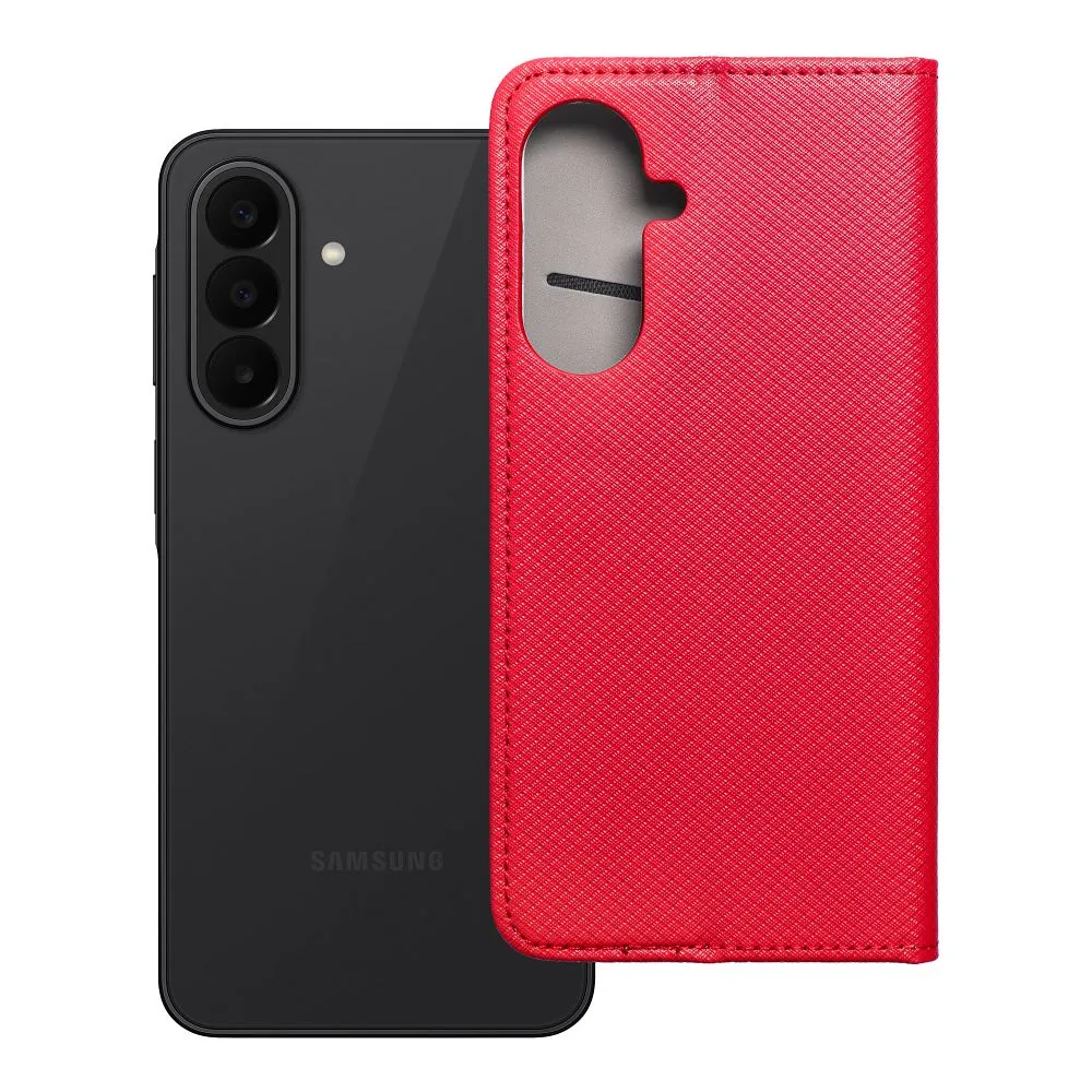 Smart Case Buchholster passend für SAMSUNG A27 rot