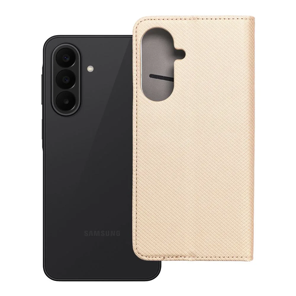Smart Case Buchhalterung passend für SAMSUNG A27 gold