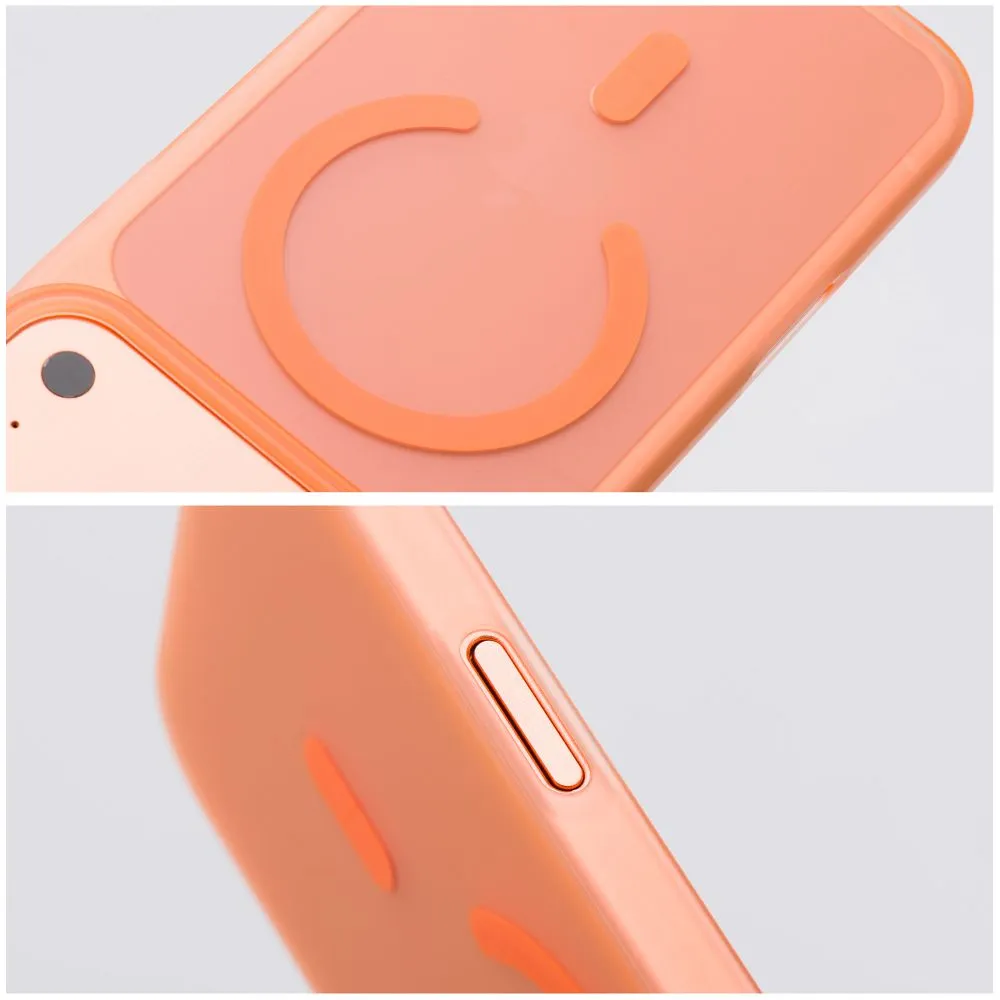 Case passend für Honor 600 / 600 PRO Go Orange kompatibel mit MagSafe orange