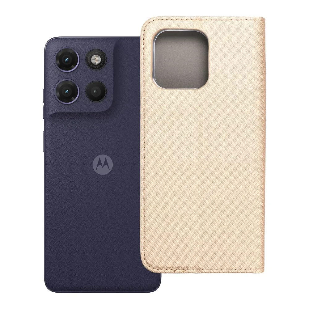 Smart Case Schutzhülle passend für MOTOROLA MOTO G17 POWER gold