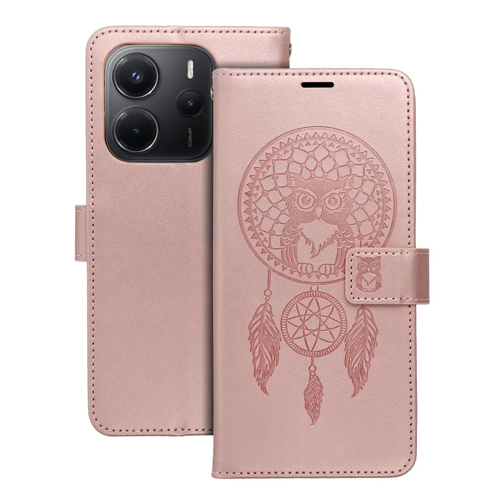 MEZZO Buchholster passend für XIAOMI Motorola G67 / G77 Traumfänger rose gold