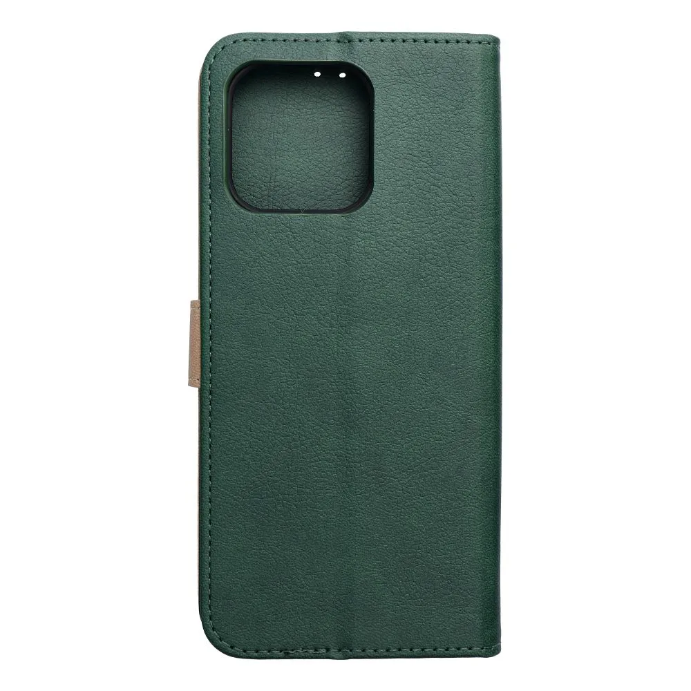 Flip case passend für Motorola G57 POWER Split Book green and gold