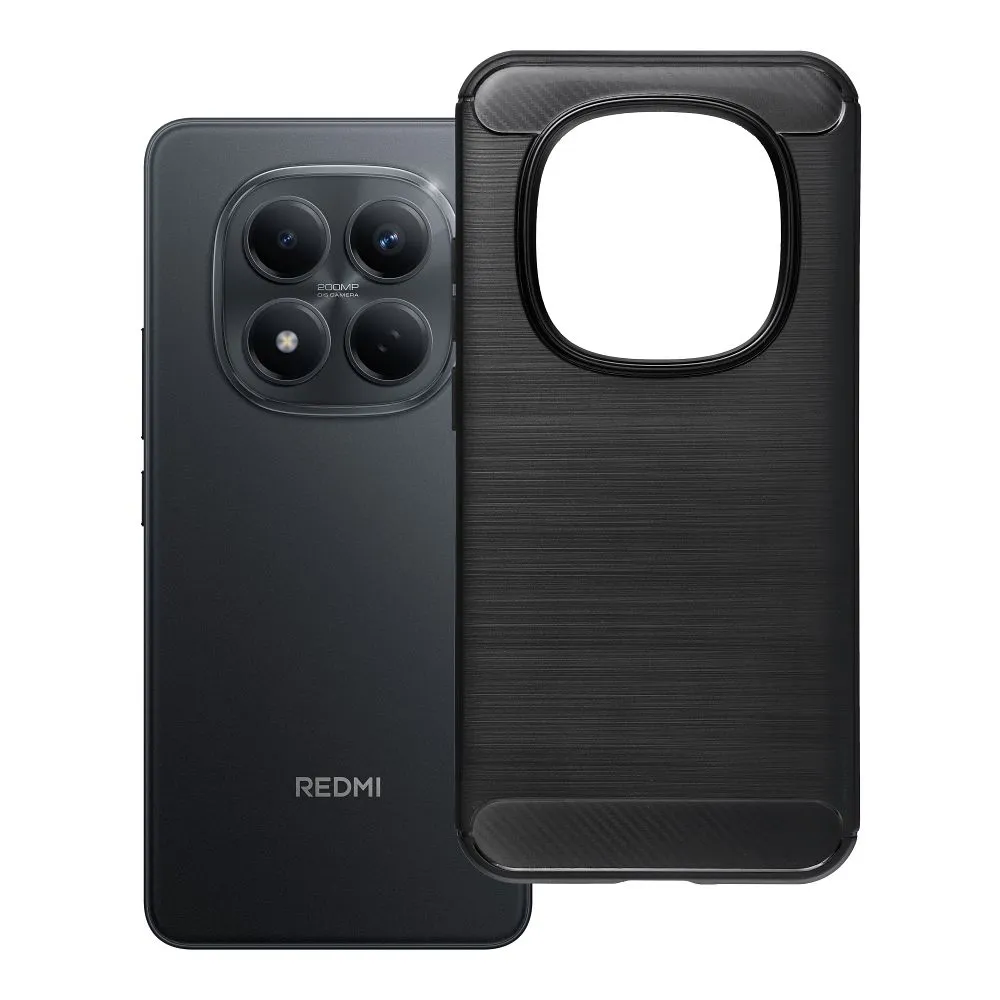 Case passend für Xiaomi Redmi Note 15 PRO 5G Carbon NEW black