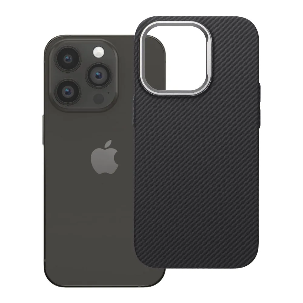 Case passend für iPhone 14 PRO K-Look kompatibel mit MagSafe black