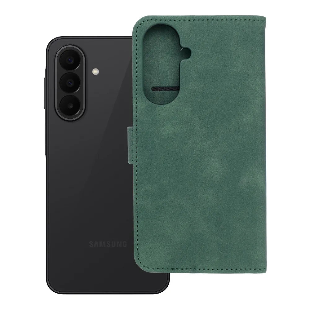 TENDER Book Holster passend für SAMSUNG A27 grün