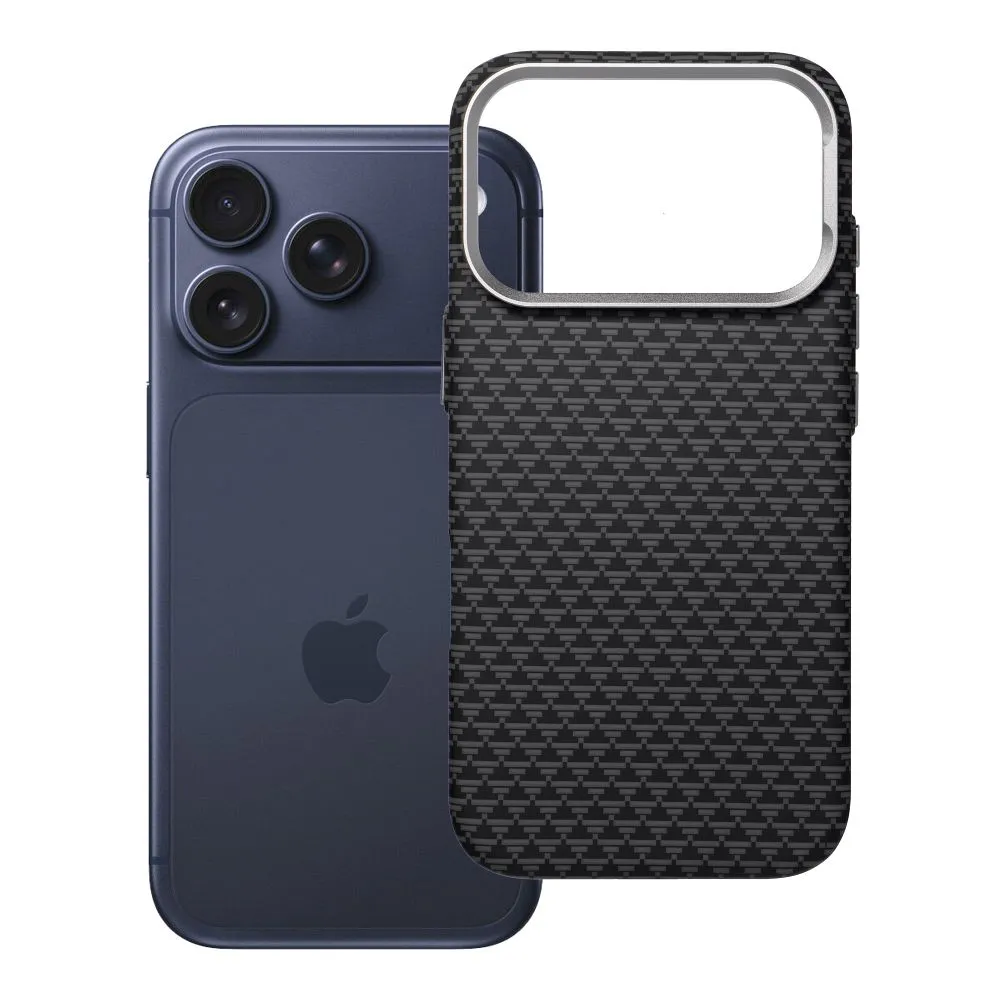 Case passend für iPhone 17 Pro / 18 Pro (low camera edge) K-Look kompatibel mit MagSafe black v2