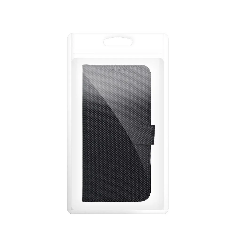 Flip case passend für Xiaomi Redmi A7 PRO 4Card RFID anti-theft tech fabric black