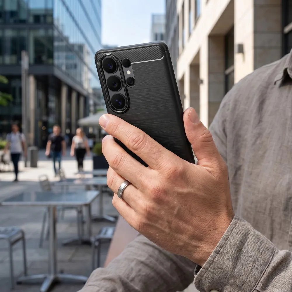 Case passend für Xiaomi 17T PRO Carbon 2.0 black