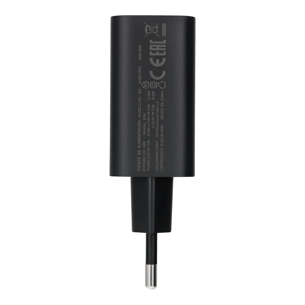 LENOVO (MOTOROLA) original charger Type C 30W MC309 black bulk