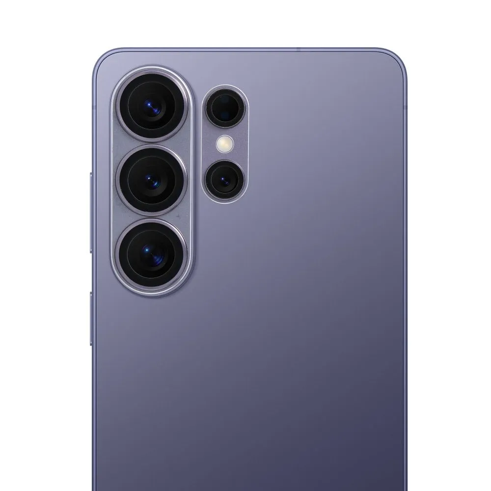 Tempered Glass Camera Lens passend für Samsung S26 ULTRA AR+AF Full Metal purple