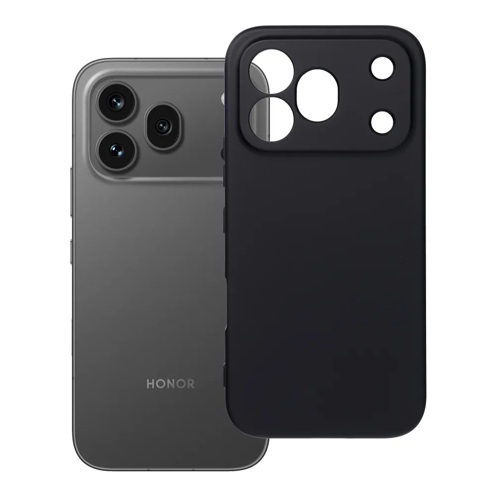 Case passend für Honor 600 PRO Silicone black