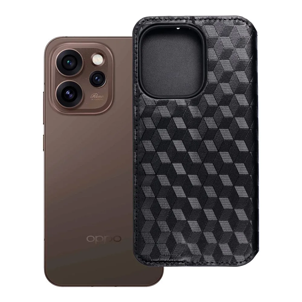 Flip case passend für Oppo Reno 15 Pro 5G Cubic Book black